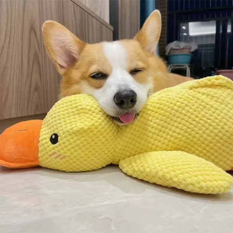 Interactive Duck Dog Toy