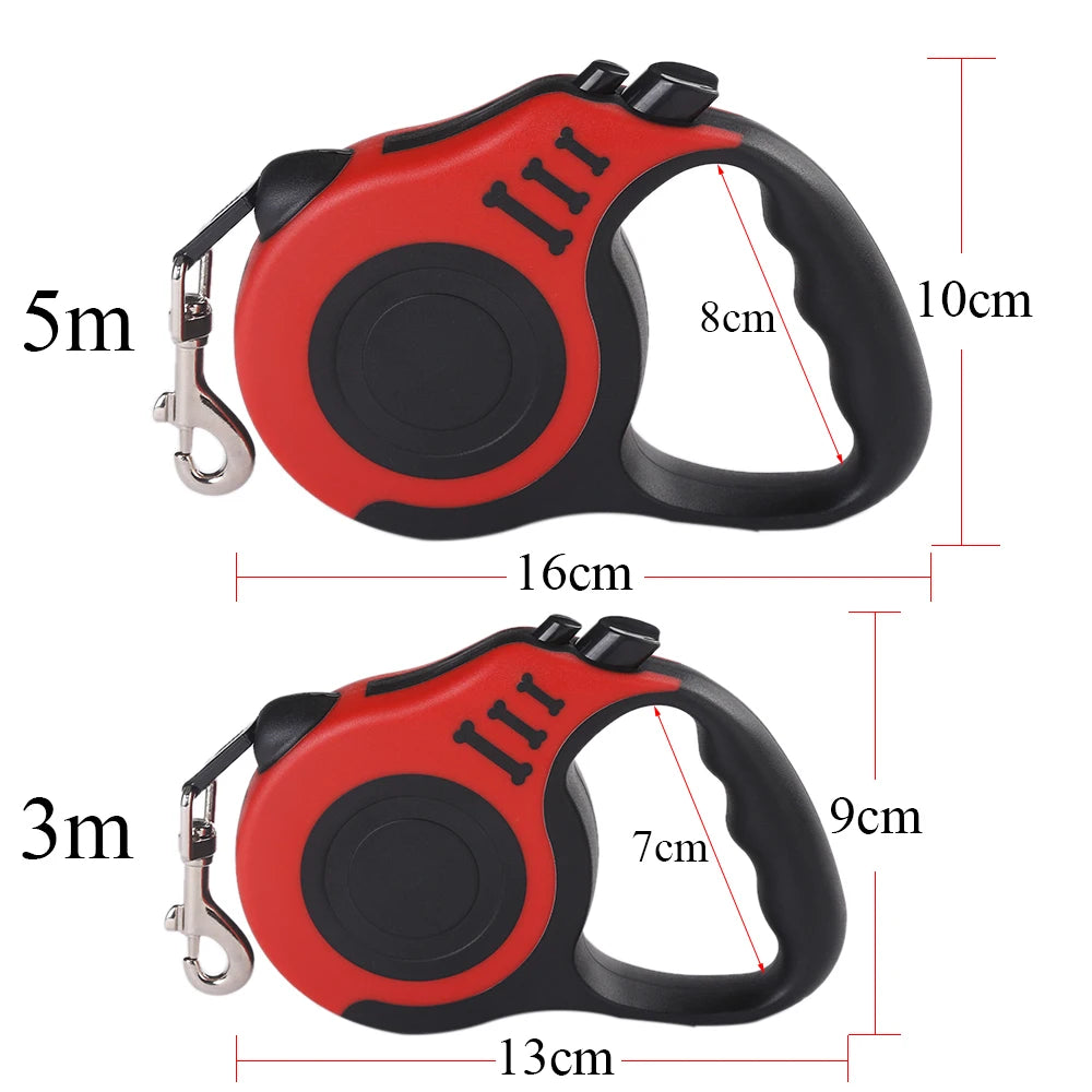 Retractable Nylon Dog Leash