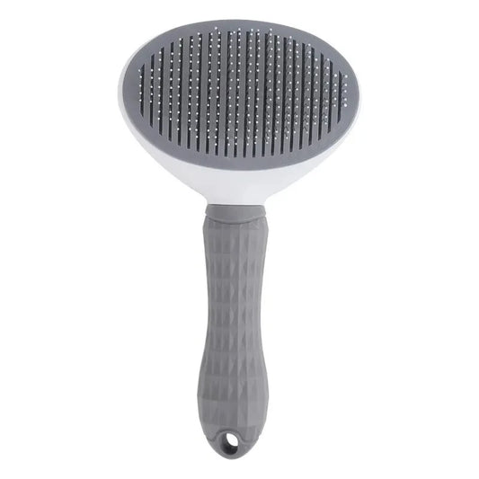 Self-Cleaning Pet Grooming Brush for Dogs & Cats